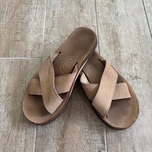 Rainbow XSlide Leather Sandal